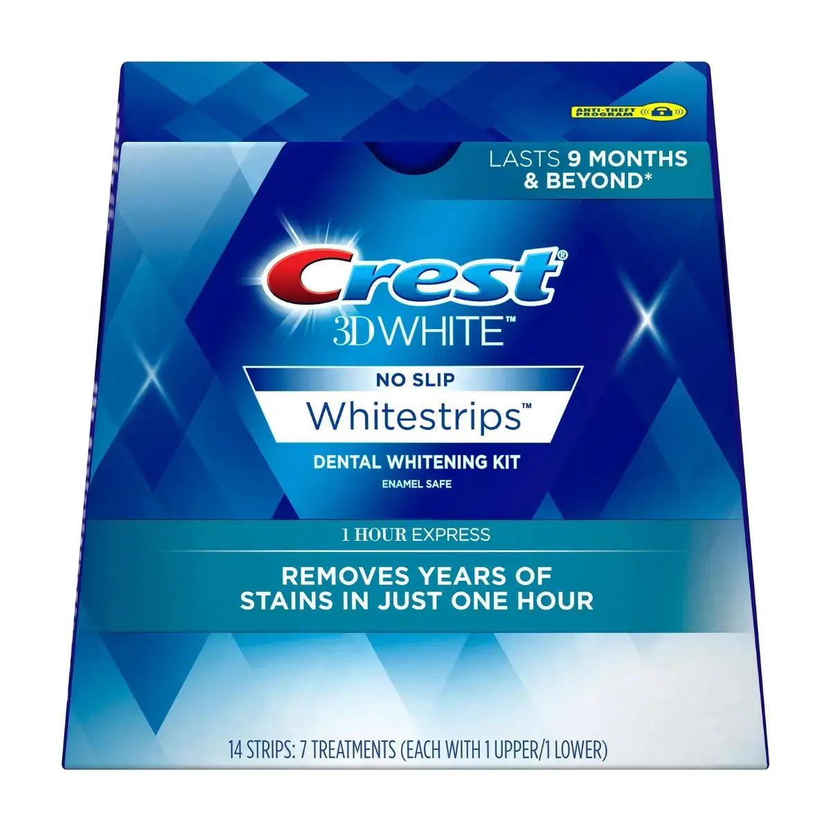 Koop Crest 3D Whitestrips 1 Hour Express en krijg een tweede verpakking voor de halve prijs!