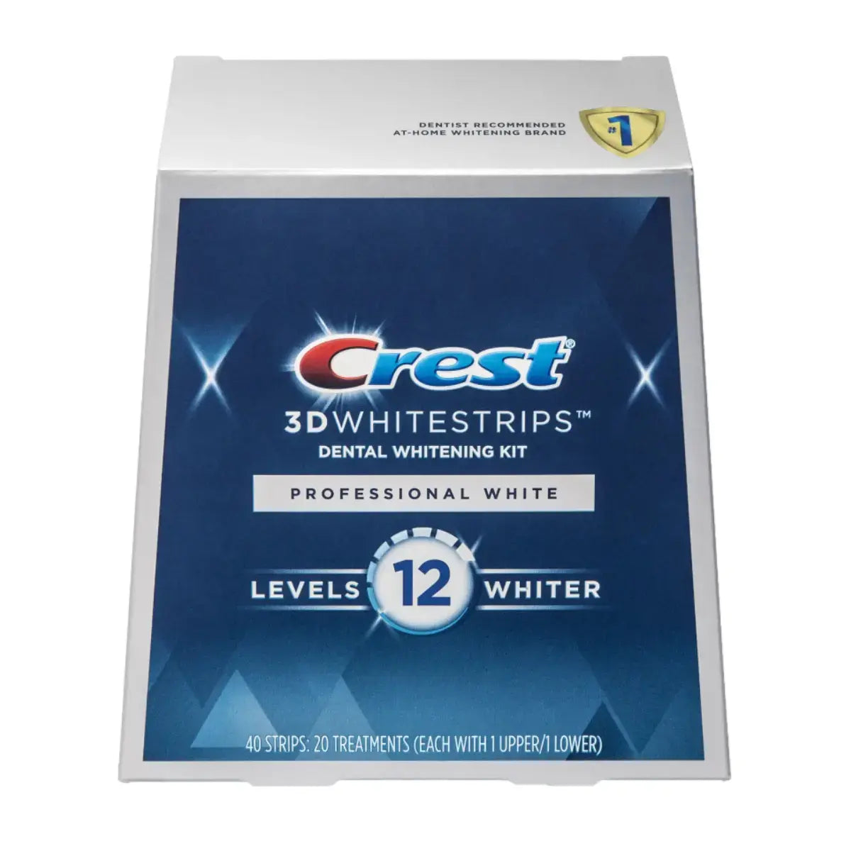 Bleekstrips Crest 3D Whitestrips Professional White 12 Levels Whiter