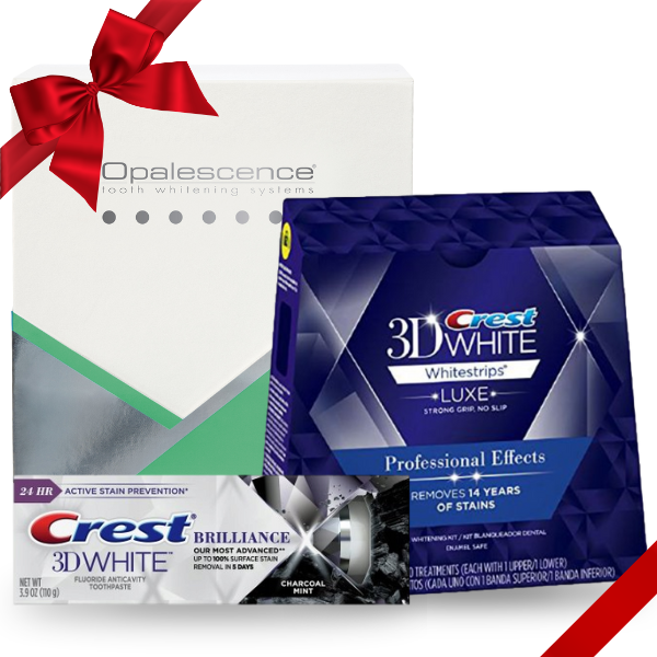 Kerstset: Opalescence & Crest Whitestrips